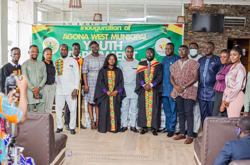  Agona West Municipal Assembly has launched the Youth Parliament in the municipality for the first time in its history.