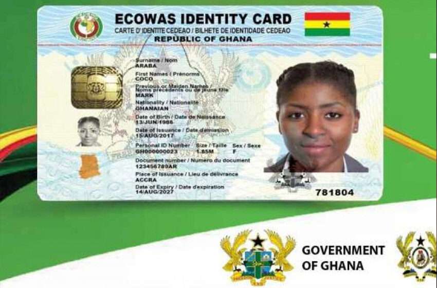  No Ghana Card, no salary from December 1 – CAGD warns