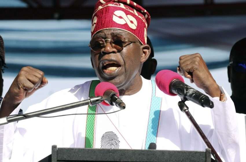  Bola Ahmed Tinubu elected Nigeria’s president as opposition calls for new polls