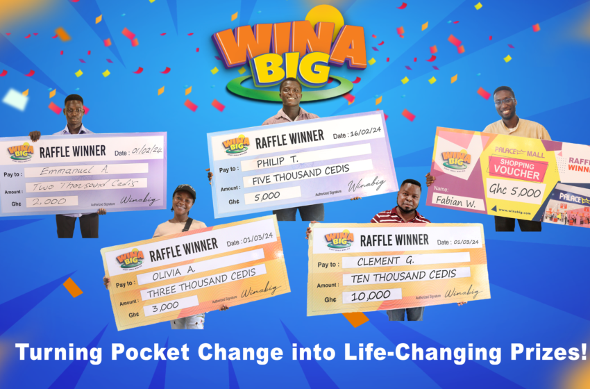 Winabig: Turning Pocket Change into Life-Changing Prizes!